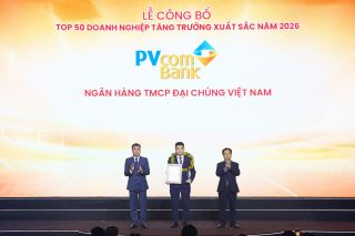 PVcomBank lần thứ 8 liên tiếp được vinh danh trong Bảng xếp hạng FAST500