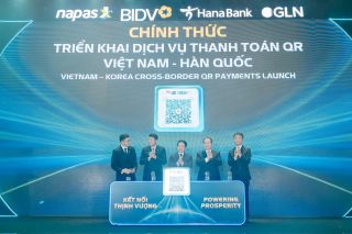 BIDV, Hana Bank và các đối tác triển khai dịch vụ thanh toán QR Việt - Hàn