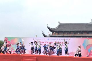 Liên hoan Yosakoi Việt Nam 2026: Điểm nhấn giao lưu văn hóa quốc tế tại Ninh Bình