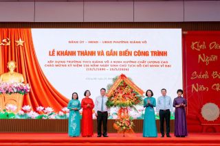 Hà Nội đưa vào sử dụng Trường THCS Giảng Võ 2 theo mô hình chất lượng cao