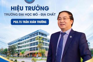 PGS.TS Trần Xuân Trường giữ cương vị Hiệu trưởng Trường Đại học Mỏ - Địa chất
