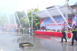 Phường Phù Liễn diễn tập phương án phòng thủ dân sự năm 2026