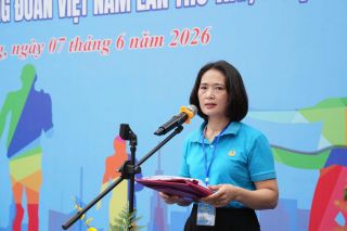 Hải Phòng: Gần 5.000 cán bộ, đoàn viên Công đoàn tham gia giải chạy tập thể “Những bước chân khỏe đẹp năm 2026”