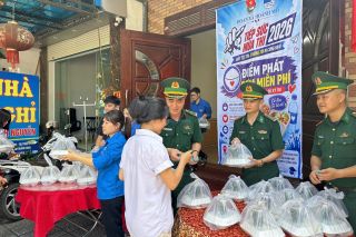 Màu xanh áo lính “Tiếp sức mùa thi” Kỳ thi tốt nghiệp THPT năm 2026 tại vùng biên giới Quảng Ninh