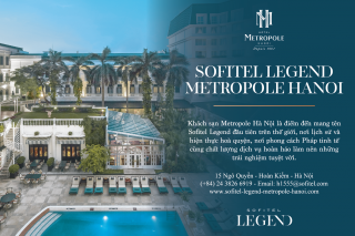 Metropole Hà Nội được vinh danh với loạt giải thưởng danh giá về lưu trú và phong cách sống cao cấp