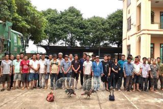 Triệt xóa sới đá gà quy mô lớn ở Gia Lai, bắt quả tang 31 người tham gia cá cược