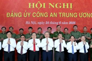 Tổng Bí thư, Chủ tịch nước Tô Lâm dự Hội nghị Đảng ủy Công an Trung ương