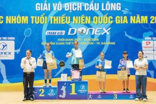 Bắc Ninh giành 11 huy chương tại Giải vô địch Cầu lông các nhóm tuổi thiếu niên quốc gia năm 2026