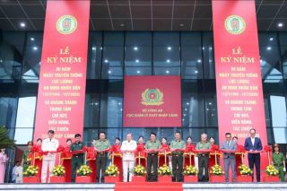 Khánh thành Trung tâm Chỉ huy, điều hành, tác chiến xuất nhập cảnh hiện đại