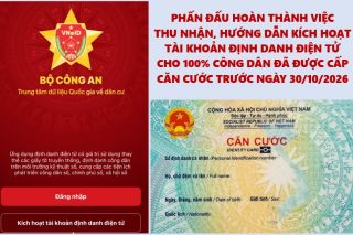 Lào Cai đặt mục tiêu 100% công dân có tài khoản VNeID trước ngày 30/10