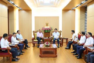 Ninh Bình tăng cường hợp tác với VCCI, thúc đẩy xúc tiến đầu tư và hỗ trợ doanh nghiệp