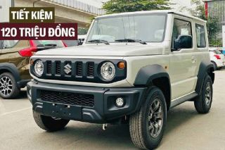 Đại lý xả kho ô tô tồn năm 2024, Suzuki Jimny giảm giá kỷ lục hàng trăm triệu đồng