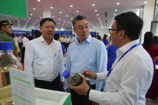 BSR lan toả các sản phẩm tại triển lãm kỷ niệm 30 năm thành lập Ban Quản lý Khu kinh tế Dung Quất