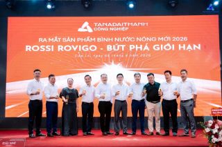 Rossi ra mắt bình nước nóng Rovigo 2026, tiếp tục mở rộng hệ sinh thái gia dụng Việt