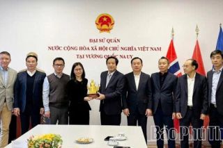Phú Thọ tăng cường kết nối, hợp tác với Đại sứ quán Việt Nam tại Na Uy