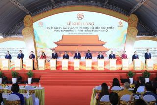 Hà Nội: Khởi công Dự án đầu tư bảo quản, tu bổ, phục hồi Điện Kính Thiên