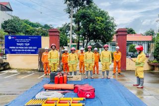 Điện lực Điện Biên chủ động triển khai các giải pháp an toàn phòng cháy, chữa cháy và cứu nạn, cứu hộ