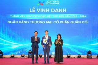 MB được vinh danh là thành viên giao dịch đặc biệt tiêu biểu trên thị trường trái phiếu