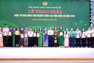 Nghệ An tôn vinh 130 nông dân sản xuất, kinh doanh giỏi
