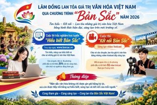 Lâm Đồng lan tỏa bản sắc văn hóa Việt trên không gian số