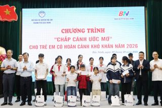 Bắc Ninh: Chắp cánh ước mơ cho trẻ em có hoàn cảnh khó khăn
