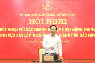 Bắc Ninh đối thoại, tháo gỡ vướng mắc cho các doanh nghiệp hoạt động trong lĩnh vực xây lắp