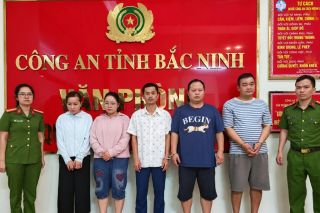 Bắc Ninh: Khởi tố 8 bị can giả danh nhân viên ngân hàng lừa đảo chiếm đoạt tài sản