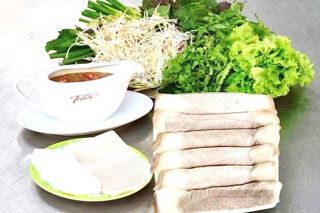 Bánh tráng cuốn thịt heo thương hiệu Đà Nẵng: Cái khéo trong món ăn dân dã