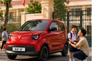 VinFast VF 2 giá hơn 182 triệu đồng, cả nhà hết lo mưa nắng khi ra đường