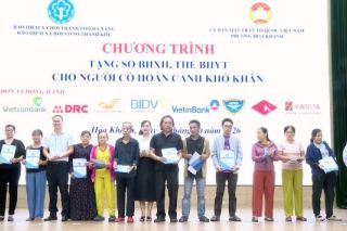 Đà Nẵng: Phường Hòa Khánh hỗ trợ bảo hiểm cho 88 trường hợp khó khăn