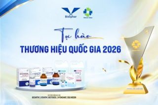 Thương hiệu quốc gia 2026: Dấu ấn năng lực sản xuất dược phẩm của Bidiphar