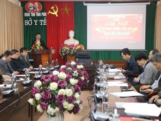 Sở Y tế Vĩnh Phúc gặp mặt các cơ quan thông tấn, báo chí nhân dịp Xuân Tân Sửu 2021