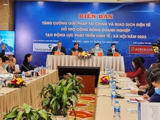 Tăng cường giải pháp tài chính và giao dịch điện tử hỗ trợ cộng đồng doanh nghiệp
