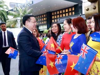 Chủ tịch Quốc hội Vương Đình Huệ thăm chính thức New Zealand