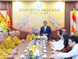 Thủ tướng Phạm Minh Chính chúc mừng Đại lễ Phật đản