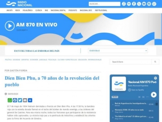 Báo chí Argentina liên tục đăng bài ca ngợi chiến thắng Điện Biên Phủ