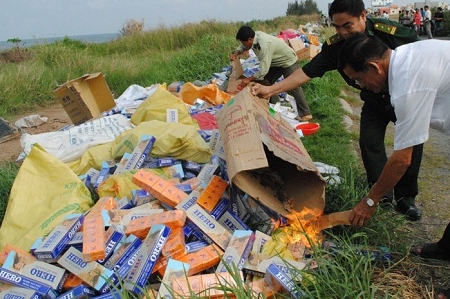 Chống buôn lậu thuốc lá: Kiên quyết làm đến cùng