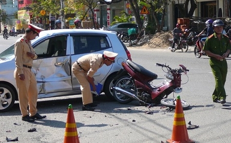 Hai ngày Tết, cả nước xảy ra hơn 5.000 trường hợp tai nạn giao thông