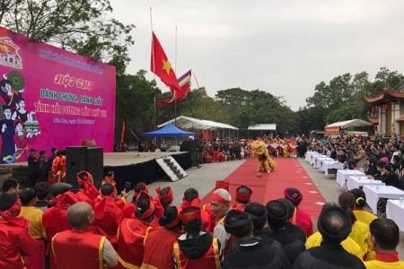 Hải Dương: Tưng bừng Hội thi bánh chưng, bánh giầy