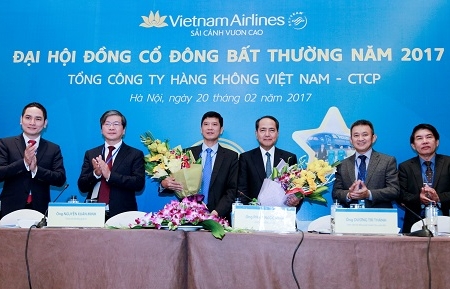 Vietnam Airlines thông qua nhiều điều khoản quan trọng tại Đại hội đồng cổ đông bất thường năm 2017