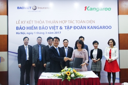 Bảo hiểm Bảo Việt ký kết hợp tác với Kangaroo