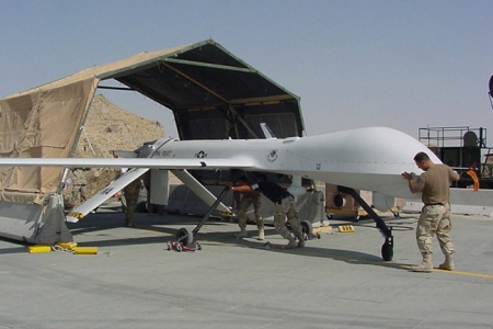 Chiến sự Syria: UAV Mỹ khai hỏa giết chết con rể Bin Laden