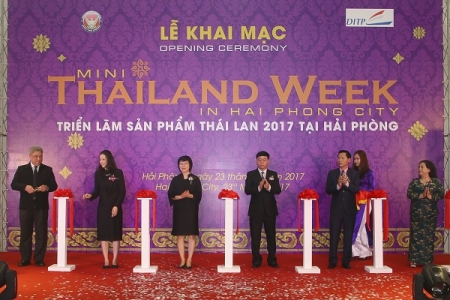 Khai mạc Tuần lễ sản phẩm Thái Lan 2017 tại Hải Phòng