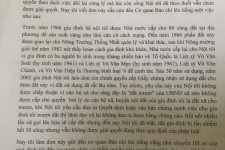 Khi đất là “chùm khế ngọt” (Trà Vinh) - Bài 1: Ai lấn chiếm đất của MVNAH?