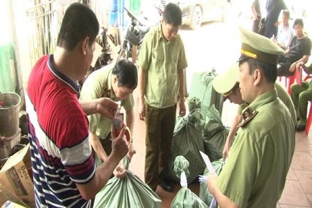 Lạng Sơn: Thu giữ lô hàng phụ tùng ô tô nhái