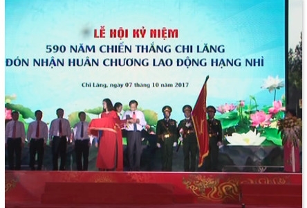 Lạng Sơn: Kỷ niệm 590 năm chiến thắng Chi Lăng và đón nhận Huân chương Lao động hạng Nhì