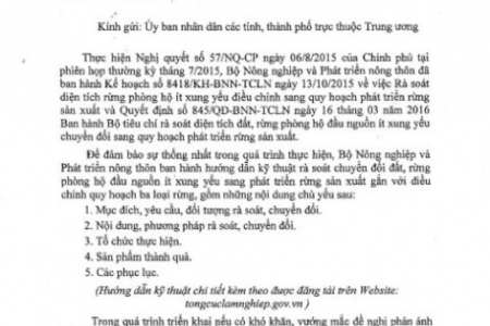 Rừng phòng hộ núi Ngang (Vĩnh Phúc): Rà soát để điều chỉnh quy hoạch