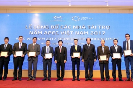 Công bố 31 nhà tài trợ cho Năm APEC 2017