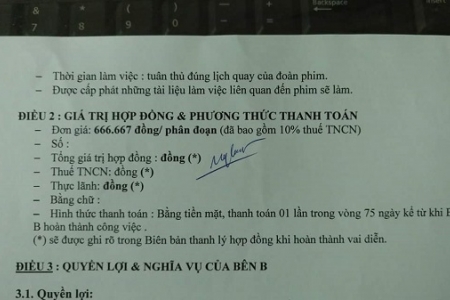 Phim Hồ Sơ Lửa: Công ty Sê Na Phim đã vi phạm hợp đồng?