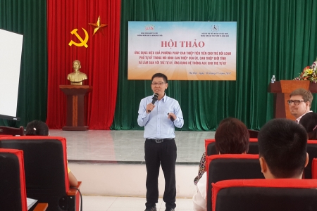 Hội thảo về các phương pháp can thiệp tiên tiến cho trẻ tự kỷ